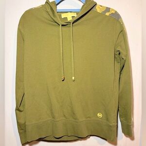 Michael Kors Green Sweatshirt Hoodie
